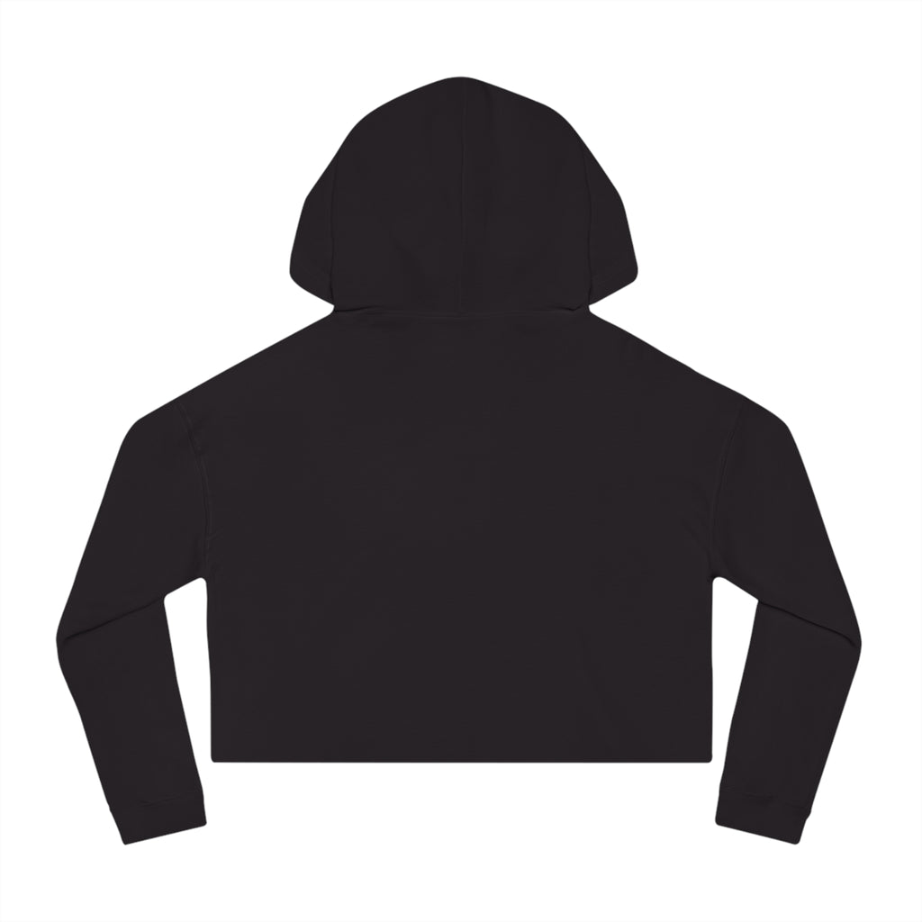 Cropped Hoodie - "I’ll Never Afford a House So Let Me Enjoy My Coffee" Coffee Lover Sweatshirt