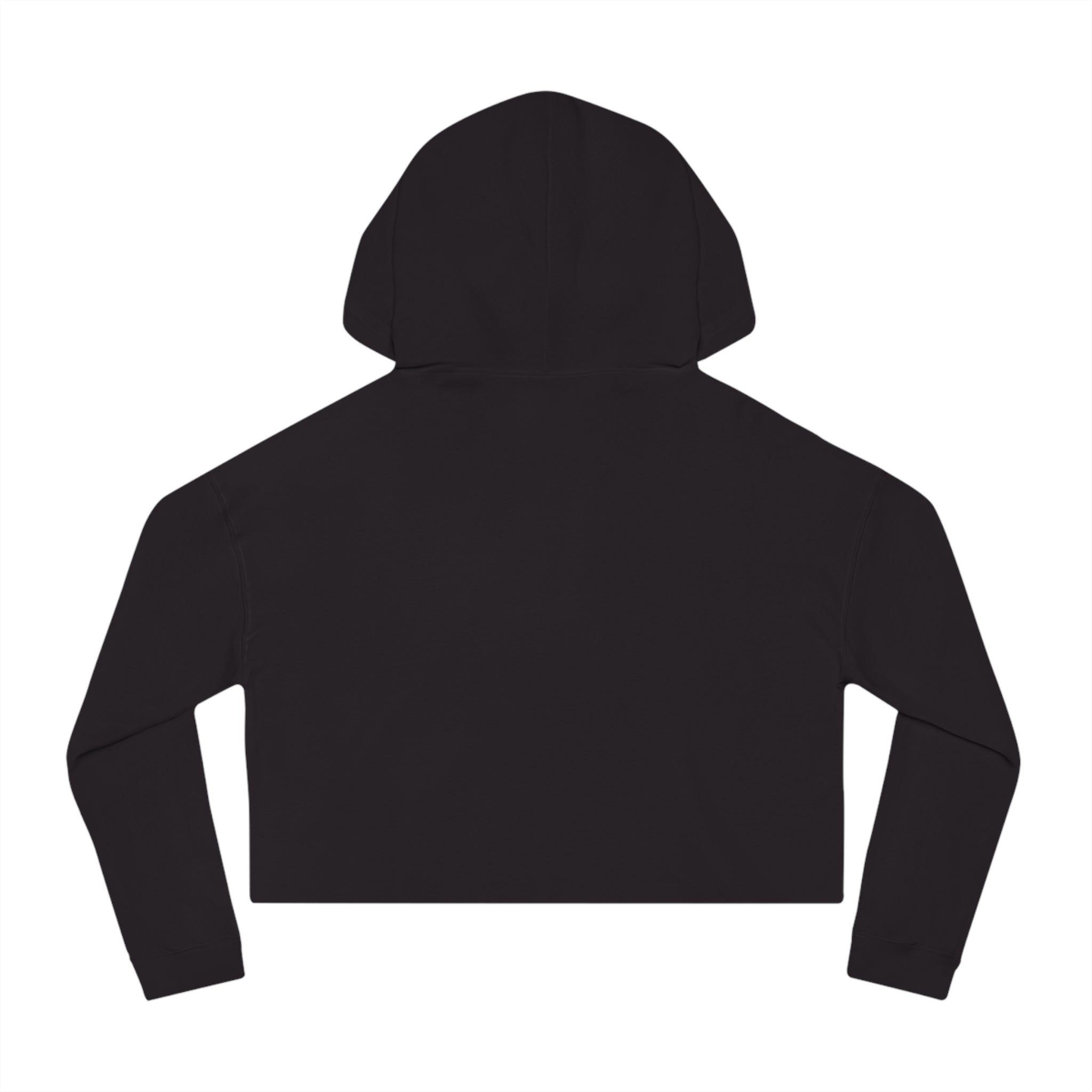 Cropped Hoodie - "I’ll Never Afford a House So Let Me Enjoy My Coffee" Coffee Lover Sweatshirt
